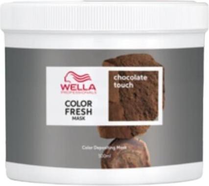 Actual product image Wella Colour Fresh Chocolate Touch Semi-Permanent Hair Mask 500ml (500 ml)