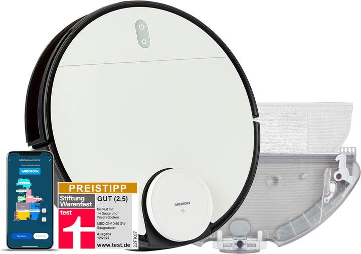 Immagine prodotto Medion Robot aspirapolvere (Robot aspirapolvere)