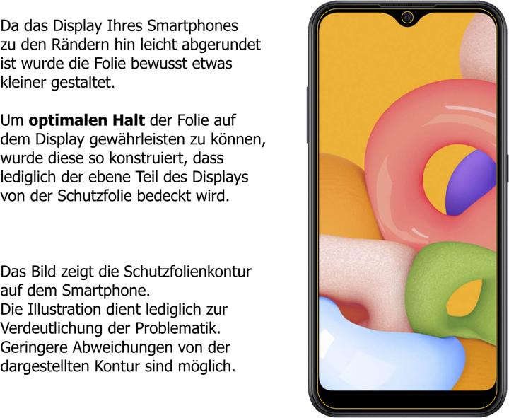 Produktbild Dipos Displayschutzfolie Antireflex (5 Stück, Samsung Galaxy A01)