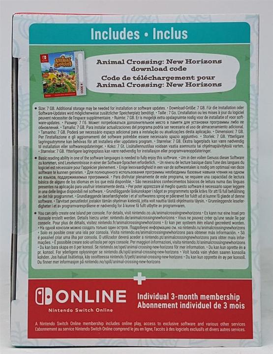 Image du produit Nintendo Switch Lite + Animal Crossing + Switch Online