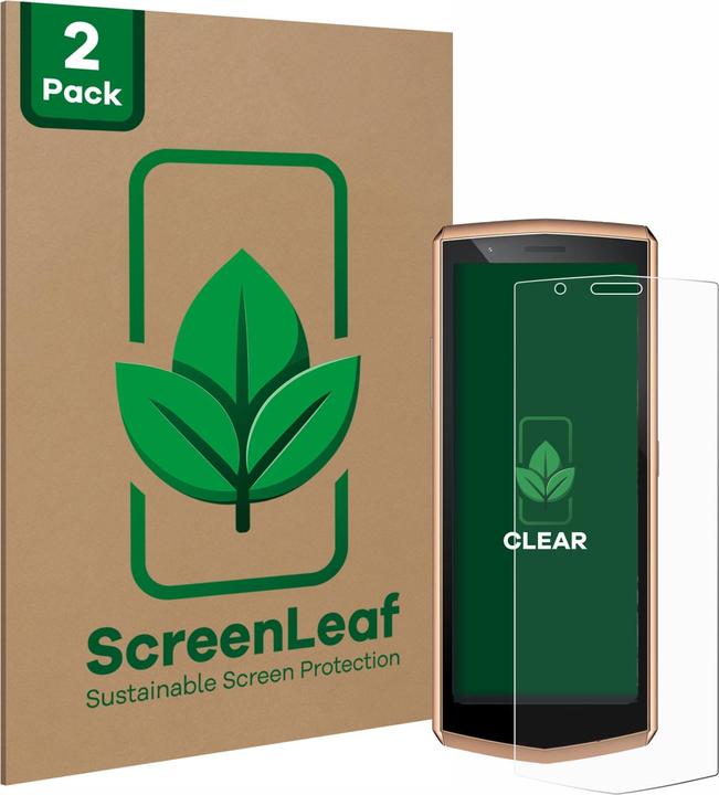Image du produit ScreenLeaf Film de protection durable Protection d'écran Film clair transparent (2 pièce(s), Cubot Pocket 3)