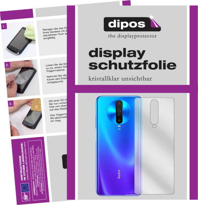Image du produit Dipos Film de Protection d’écran Crystalclear (2 pièce(s), Xiaomi Poco X2)
