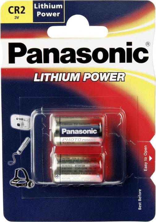 Panasonic Photo Lithium CR2 (2 Stk., CR2, 850 mAh)