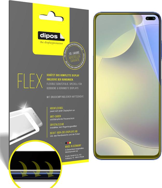 Actual product image Dipos Screen Protector Full-Cover 3D (2 Piece, Xiaomi Redmi K30)