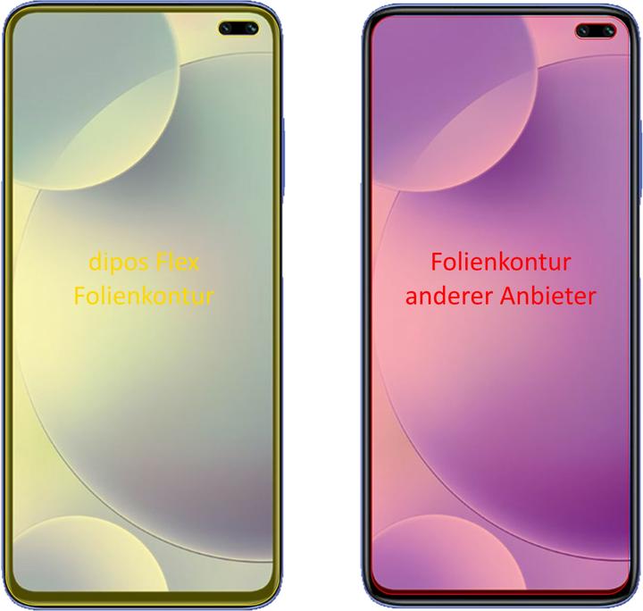 Actual product image Dipos Screen Protector Full-Cover 3D (2 Piece, Xiaomi Redmi K30)