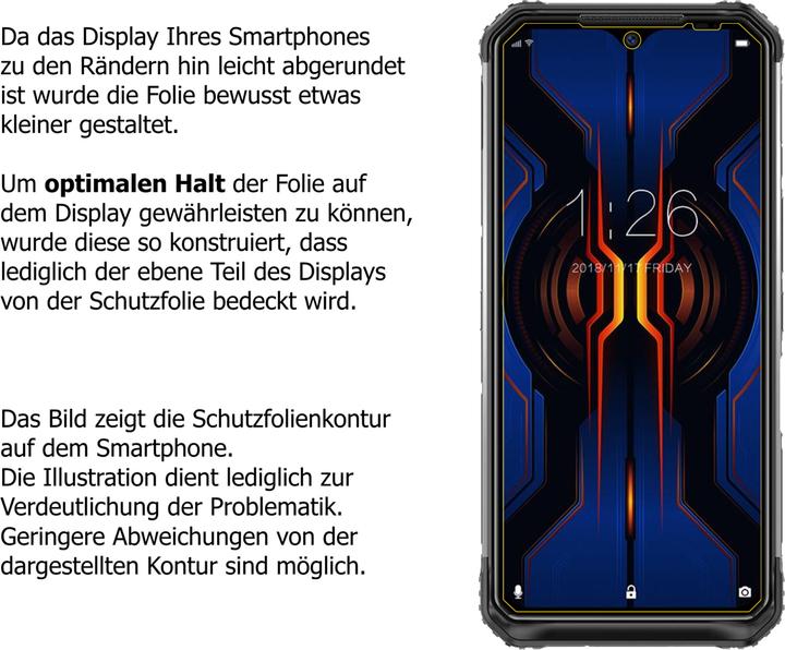 Immagine prodotto Dipos Pellicola Protettiva (5 Pezzo/i, Doogee S95 Pro)