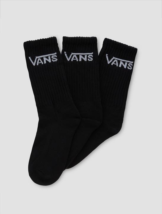 Actual product image Vans Classic Crew 6.5-10 3pk Black (pack of 3, 36, 41)