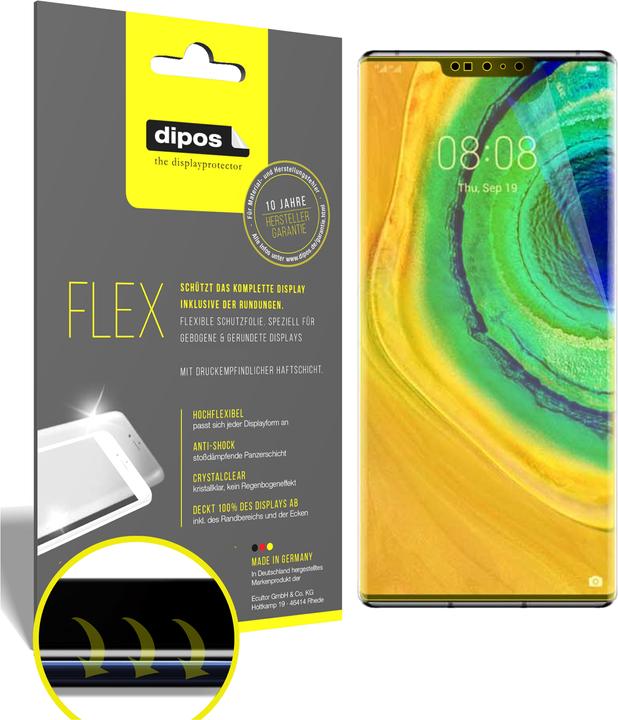 Image du produit Dipos Film de Protection d’écran Full-Cover 3D (2 pièce(s), Huawei Mate 30E Pro)