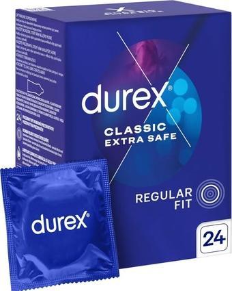 Durex Extra Safe Thicker Reinforced Condoms 24pcs (24 Stk.)