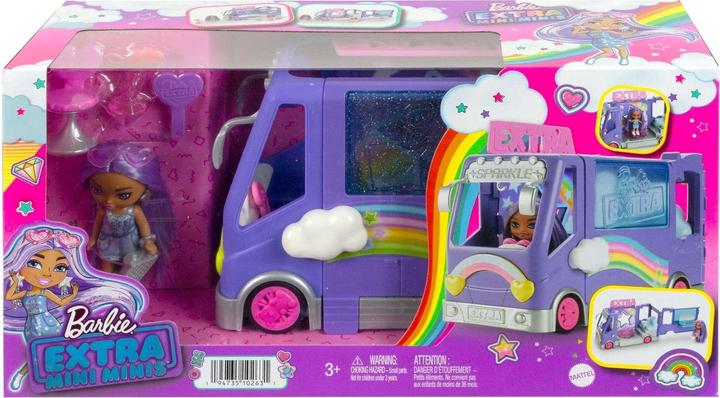 Mattel Barbie Extra Minibus Concert + Poupée