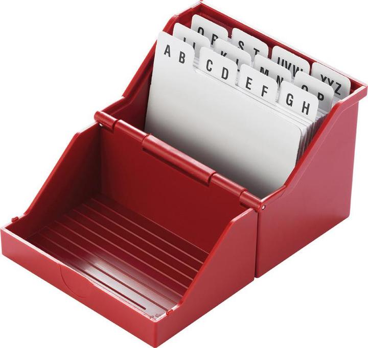 Produktbild Helit Karteibox mit Deckel the index (A8)