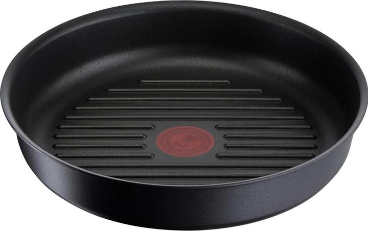 Image du produit Tefal Ingenio Unlimited Poêle à griller 26 cm (26 cm, Poêle à grillades, Acier inoxydable)