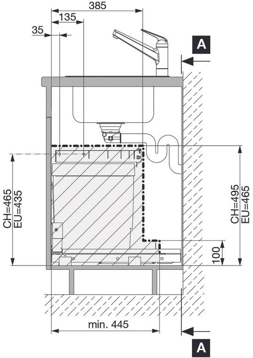 Image du produit Peka Metall Système d'aspiration des déchets OekoComplet 40 (40 l)