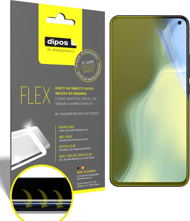 Produktbild Dipos Displayschutzfolie Full-Cover 3D (3 Stück, Vivo S5)