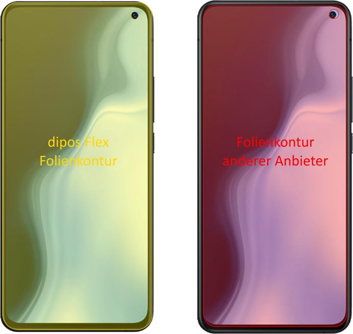 Produktbild Dipos Displayschutzfolie Full-Cover 3D (3 Stück, Vivo S5)