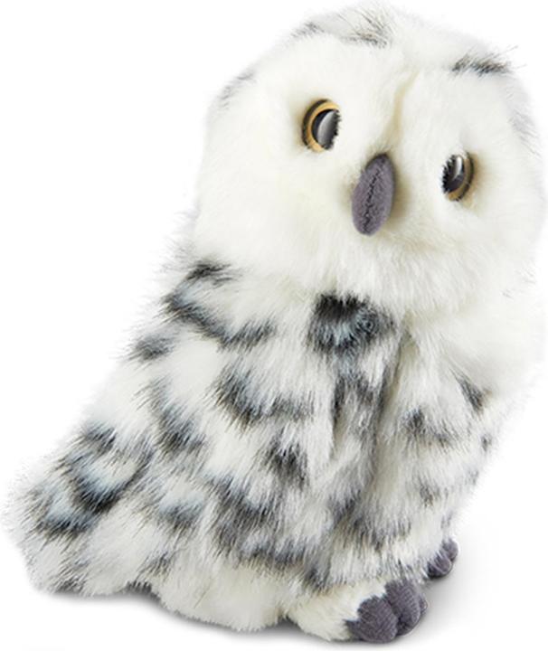 Produktbild Living Nature Schneeeule mit drehbarem Kopf (18 cm)