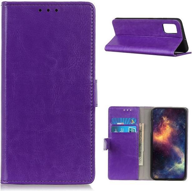 Immagine prodotto MU Classic Crazy Horse Leather Bookcover Series (Samsung Galaxy A02s)