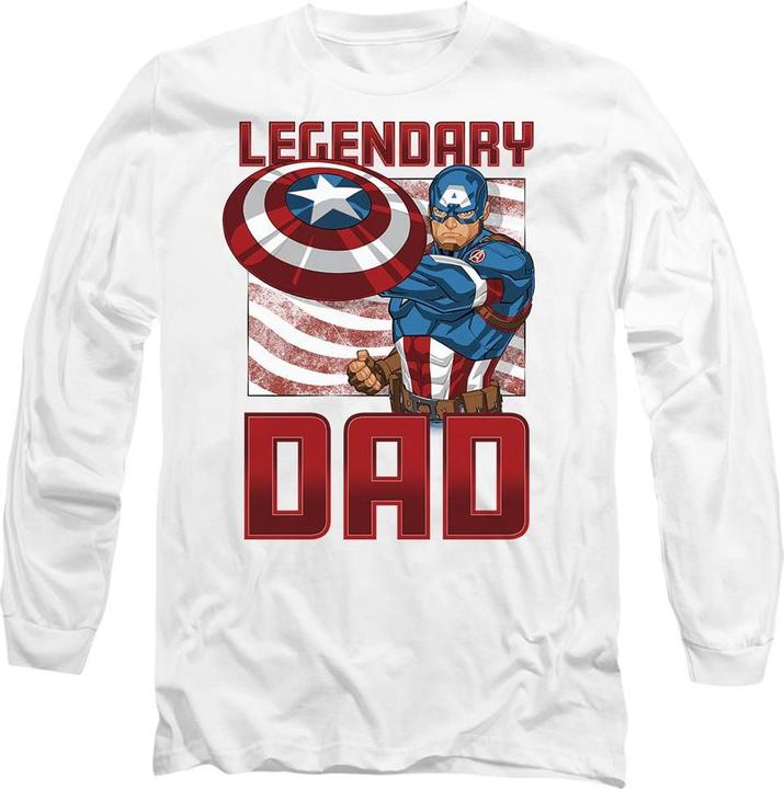 Captain America Legendary Dad TShirt (L)