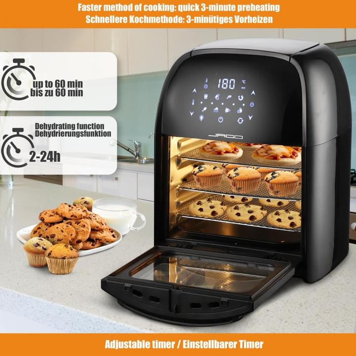 Actual product image Jago Heissluftfritteuse 8in1