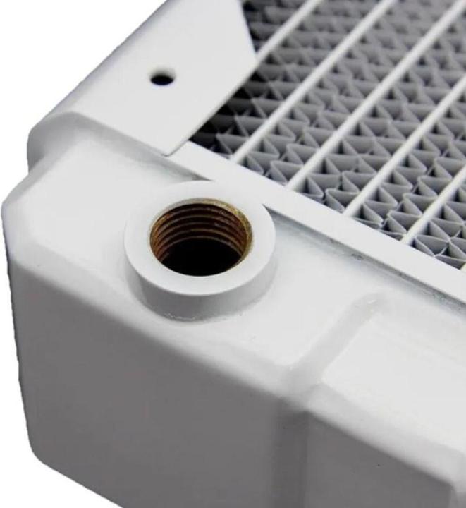Actual product image Hardware Labs BlackICE Nemesis Radiator240GTX satin wh 1021563 (120 mm)