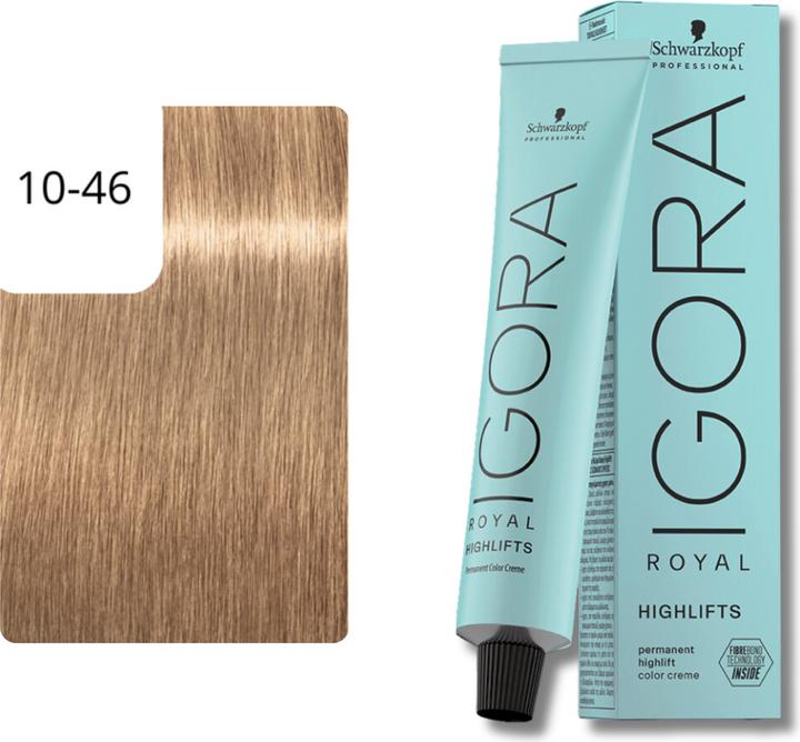 Image du produit Schwarzkopf Professional Igora Royal Highlifts - 10-46 (Blond)