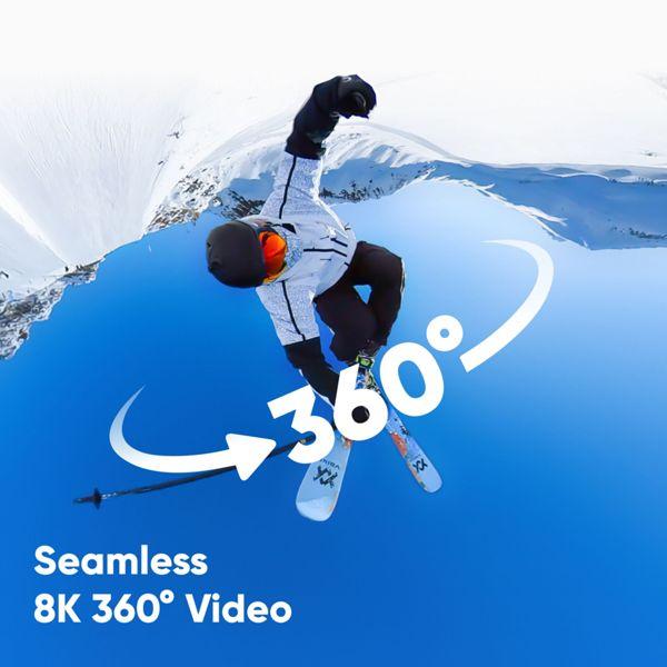 Actual product image Insta360 X4 Ski Bundle (30p, Bluetooth, Wi-Fi)