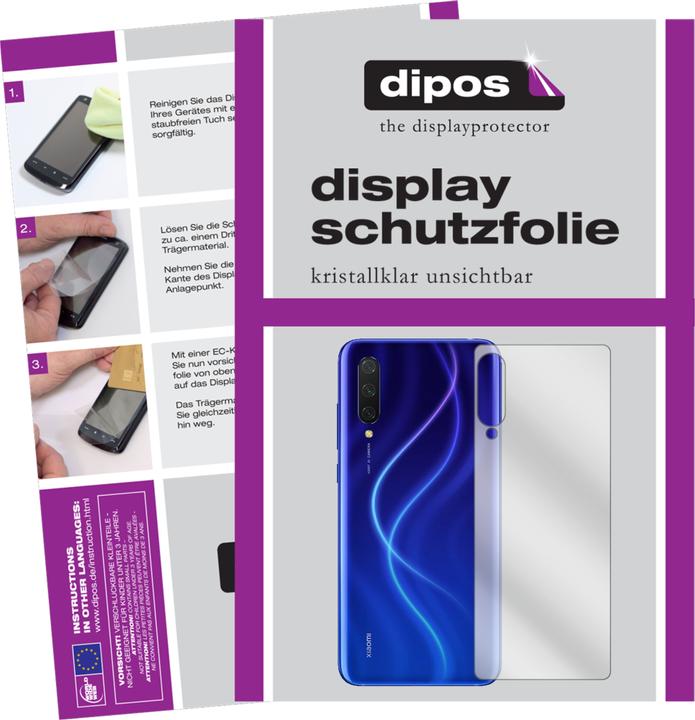 Produktbild Dipos Displayschutzfolie Crystalclear (6 Stück, Xiaomi Mi 9 Lite)