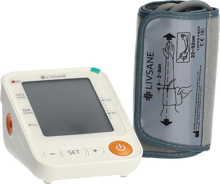 Produktbild Livsane elektronisches Blutdruckmessgerät (Blutdruckmessgerät Oberarm)