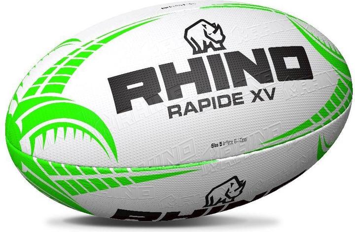 Actual product image Rapide XV rugby ball made of plastic and rubber
