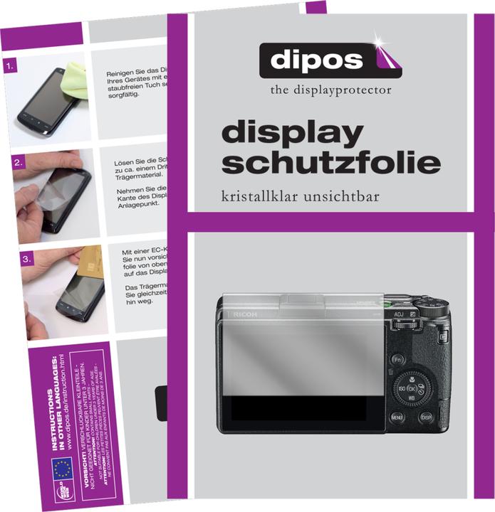 Dipos Screen Protector Crystalclear (Screen protector, Ricoh GR III)