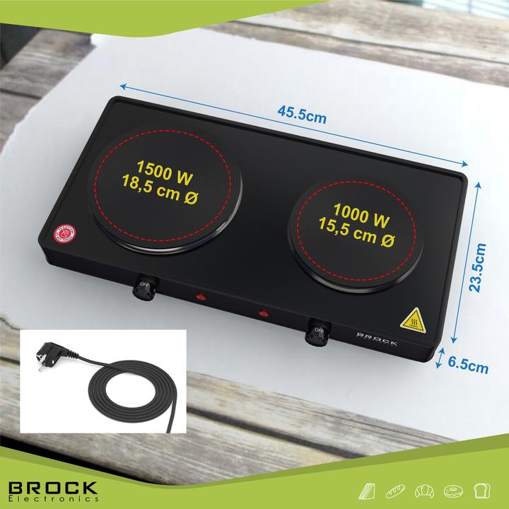 Immagine prodotto Brock Electronics EP 200 BK Formiche elettroniche. Fornello