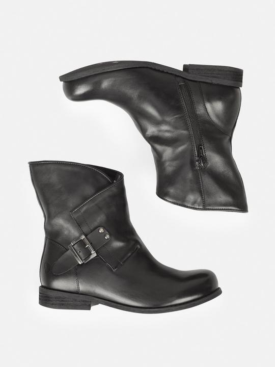 Actual product image Felmini ORDERG W106 Wide Fit boots made of genuine leather, with low heel, inner zip f (36)