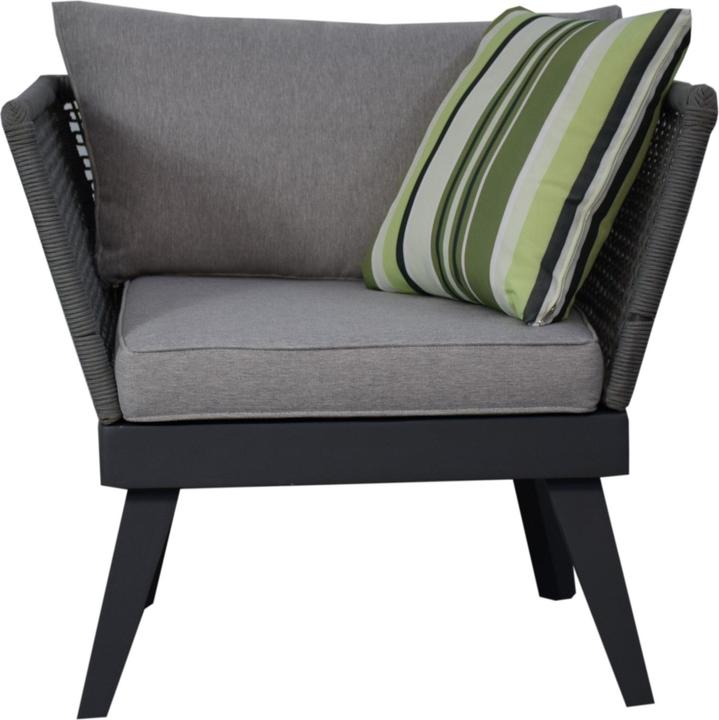 Immagine prodotto Jet-Line Poltrona per giardino Set Cuba grigio