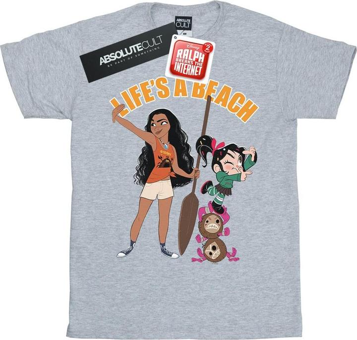 Disney Wreck It Ralph Moana And Vanellope TShirt