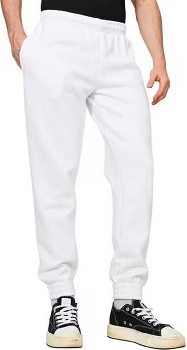 Actual product image Casual Classics Unisex Adult Premium Combed Cotton Jogging Bottoms (M)