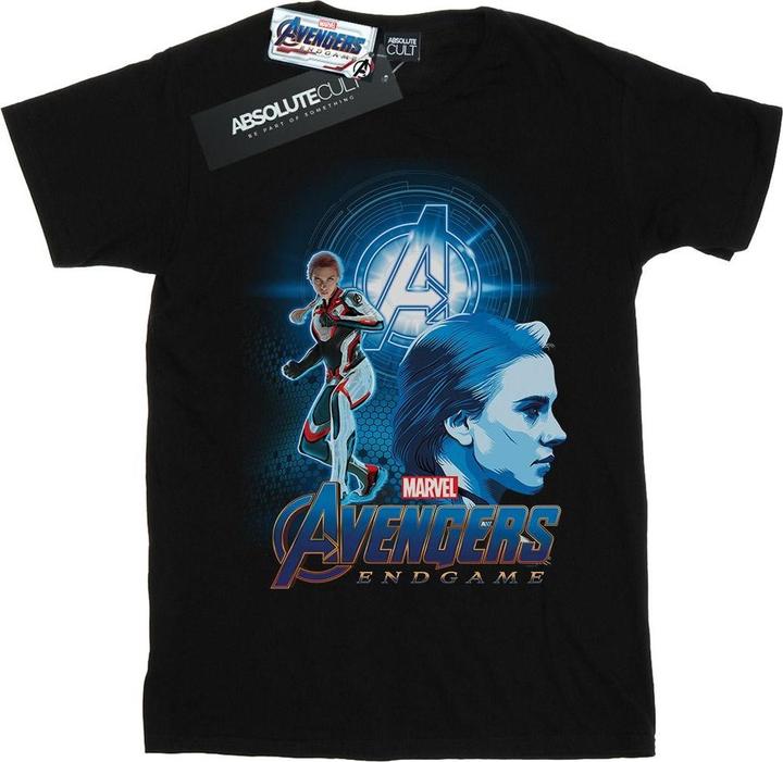 Mädchen Avengers Endgame Black Widow Team Anzug Baumwolle TShirt