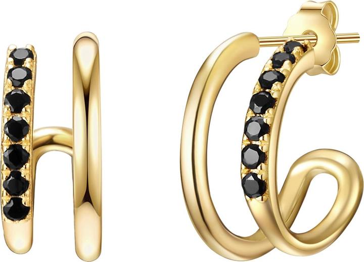 Image du produit Lulu & Jane Boucles d'oreilles femme laiton - 35662 (Laiton)