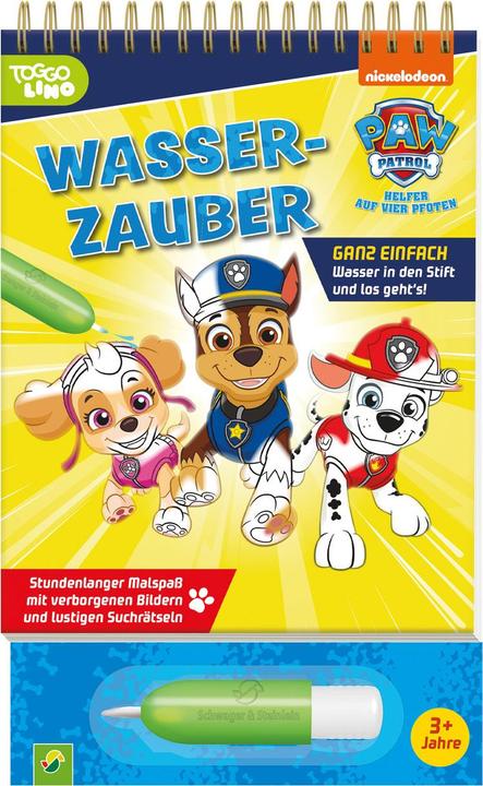 PAW Patrol Water Magic - dipingi semplicemente con l'acqua!