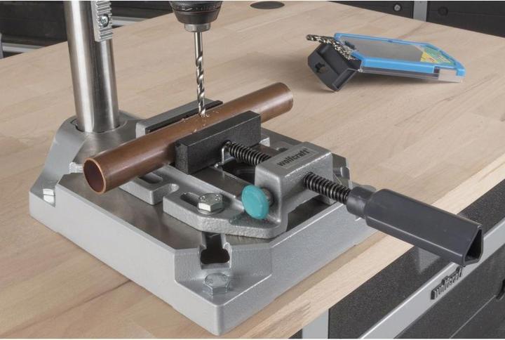 Produktbild wolfcraft wolfcraft 1 Maschinenschraubstock Backenbr. 80mm (80 mm)