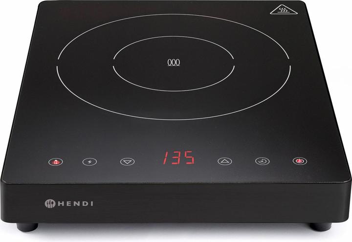Hendi Induction cooker black 230V 2000W Kitchen Line
