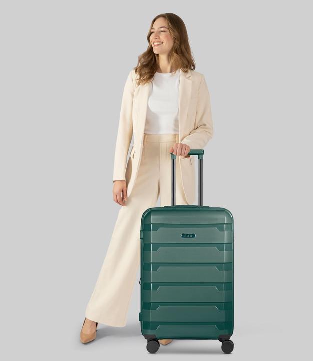 Immagine prodotto D&N South Dakota 4 Rollen Trolley M 66 cm mit Dehnfalte (62 l)