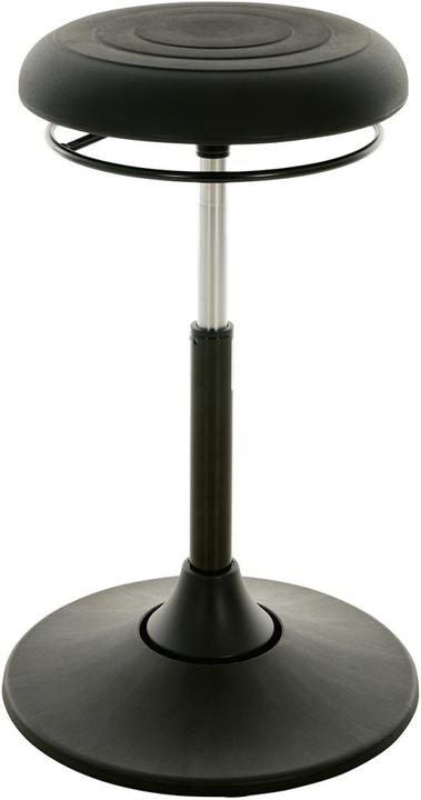 Produktbild Lotz Drehhocker Kunststoff-Tellerfuss Polyurethan-Integralschaum schwarz Sitzhöhenverstellung 510-700 mm