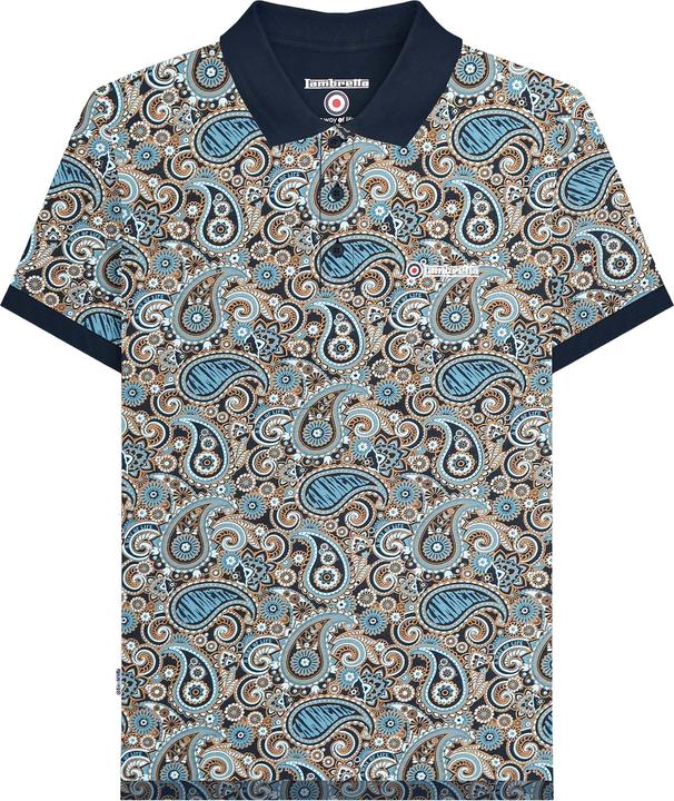 Lambretta SS25 Poloshirt Mit Markenzeichen