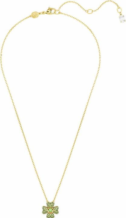 Image du produit Swarovski Idyllia Collier Trèfle à quatre feuilles Vert Or (Métal Swarovski, 38 - 45 cm)