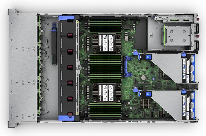 Actual product image HPE ProLiant DL380 Gen11 Intel Xeon Silver 4514Y 2.0GHz 16c 1P 128GB-R 8SFF NS204i-u NC BCM57416 2x1 (128 GB, Rack Server)