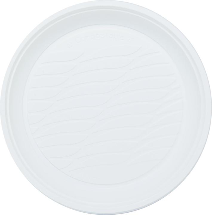 Produktbild Bibo 20 Biologisch abbaubare und kompostierbare Dessertteller aus Biokunststoff (20 x)