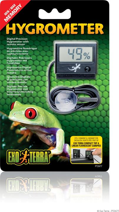Actual product image Exo Terra Hygrometer digital with sensor