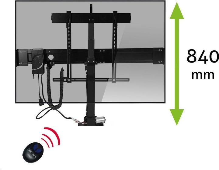 MonLines MLS026B Built-in TV lift up to 60 inch, 840 mm stroke (60", 50 kg)