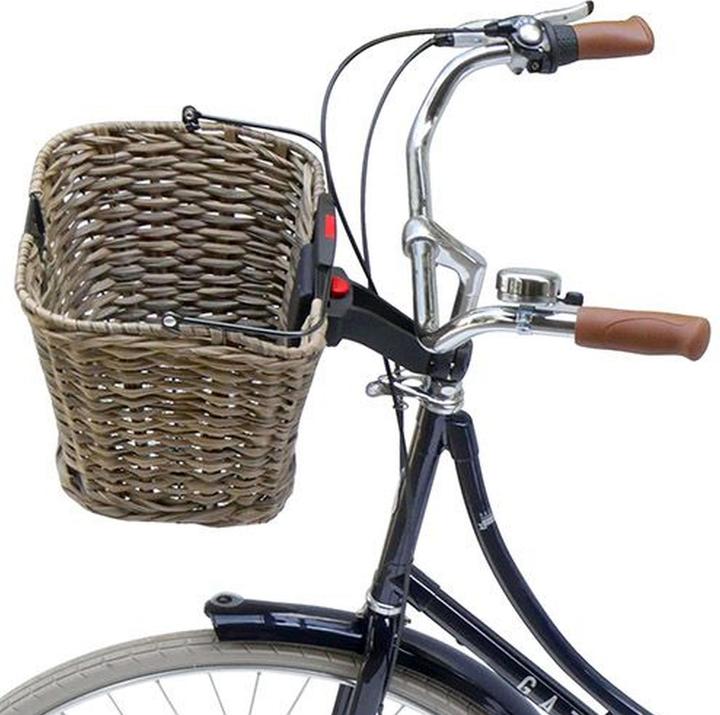 Produktbild KlickFix Velokorb Structura Schilf Braun (16 l)