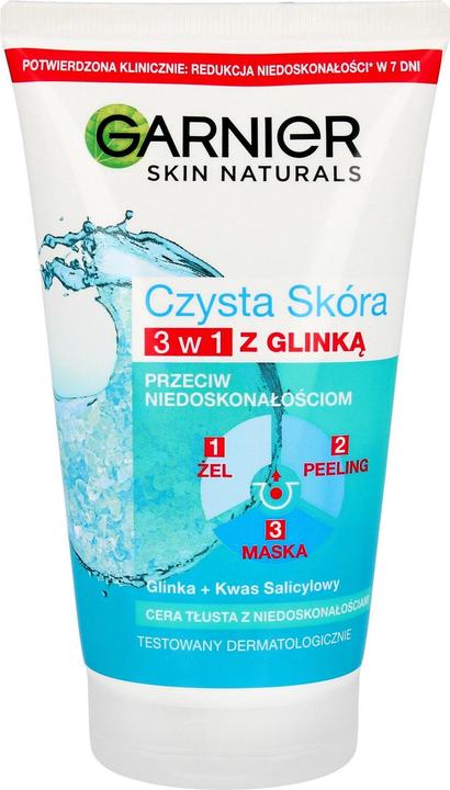 Garnier Pure Score 3In1 Gel Peeling Mask 150ml (150 ml)